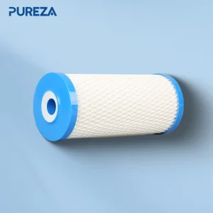 PUREZA Z105 NSF Certified 10″ 5 Micron Melt Blown Spun CTO Whole House Water Filter Replacement Compatible with FXHTC CB BB 10