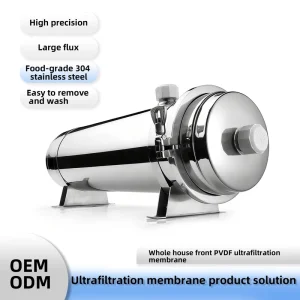 PVDF Portable Manual Self-Cleaning Tankless UF Water Filtration System
