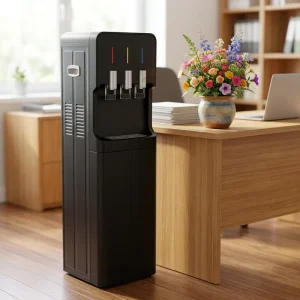 Pipeline Floor-Standing Hot and Cold Water Dispenser with Silent Operation
