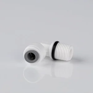 Plastic 1/4 Inch Thread Elbow Quick Connect Fittings Leak proof O ring Water Filter Purifier System Spare Parts RO Pipe Joint