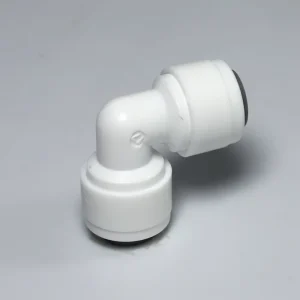 Plastic 1/4 x 1/4 Inch Elbow Quick-Connect Fitting for RO Systems