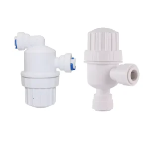 Plastic Connector 1/4 3/8 Quick Connect Micro Filter Water Purification Filter RO Water Filter with Stainless Steel Mesh