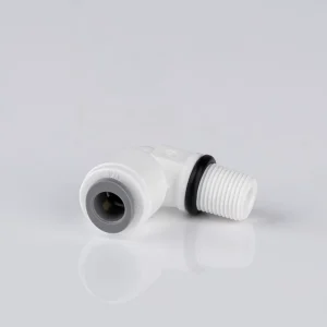 Plastic Elbow 1/4 Inch Tube 1/8 Inch Male Thread Quick Fitting for Water Purifier