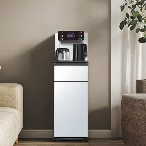 Plastic Freestanding Hot and Cold Bottom-Loading Water Dispenser for Commercial and Household Use