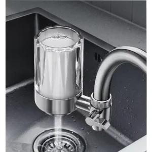 Plastic High Water Flow Ultrafiltration Membrane Faucet Mounted Tap Filter Shower and Tap Filter for Hard Water
