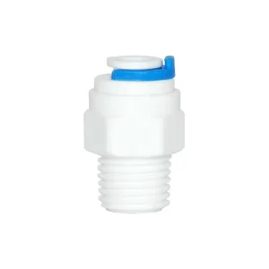Plastic Hose Connector Male Straight Adapter Pipe Connector Tube Fitting for Sprayer and RO Water Filter