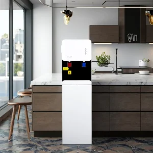 Plastic Push Faucet Hot and Cold Standing Water Cooler Dispenser