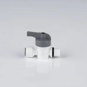 Plastic Quick Connect Water Filter Parts Water Purifier Tank Pressure Flush Valve