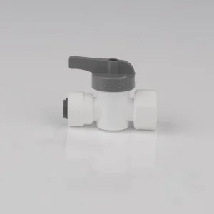 Plastic Quick Connect Water Filter Tank Ball Valve with Female Thread