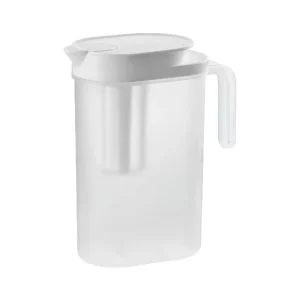 Plastic Refrigerator Cold water Pitcher Hammered Texture Large capacity Heat-resistant Beverage Container for Household
