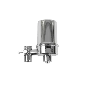 Plastic Tap Water Filter Faucet Mount Kitchen Water Purifier with Rust and Odor Removal for Household Use