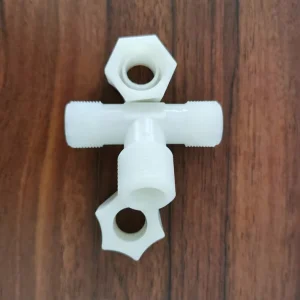 Plastic Water Connection Fittings, 1/2 Inch T-Shape Quick Fitting, 6044, for Water Purifier Tubing