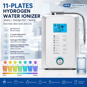 Platinum Coating Kangen Water Ionizer Japan Alkaline Water Ionizer 11 Plates Kangen Alkaline Water Machine