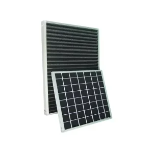 Pleated Carbon Filter Mesh Set Industrial Activated Carbon Air Filter for Home Hospital Enhanced Air Filtration