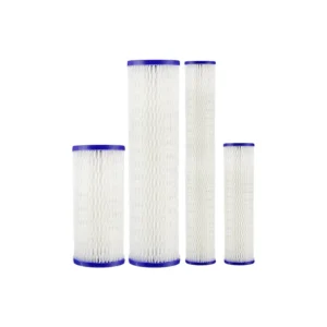 Pleated Filter Element Water High Flow Pleated Filter Cartridge (PP) Water Treatment Pleated Cartridge Filter for Whole House