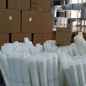 Pleated PP Filter Cartridge Manufacturer 10 Inch Pleated Sediment Filter Polyester Pleated Filter Element for Water Industrial