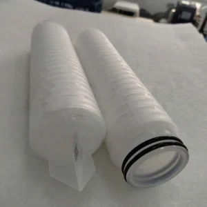 Pleated Polypropylene PP Water Filter Cartridge 10 Inch 5 & 0.2 Micron Membrane Element Water Treatment Machinery