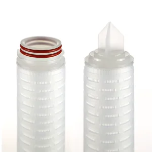 Pleated Replacement Filter Cartridges PP Water Filter 0.1 0.22 Micron Pleated Cartridges Water Purifier Juice Extractor