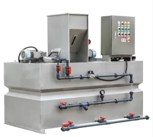 Polymer Emulsion Mixing Tank Equipment Chlorine Doser Machine Dosing System Unit for Water Treatment Plant