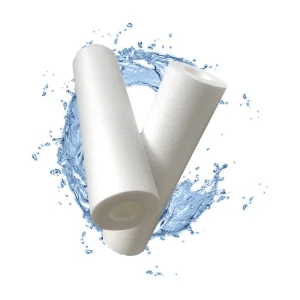 Polypropylene 5 Micron 20 Inch Spun Water Sediment Filter Cartridge for RO Systems 500 LPH