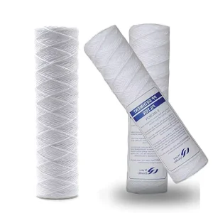 Polypropylene Replacement PP String Wound Filter Cartridges PP String Wire Wound Water Filter Cartridge