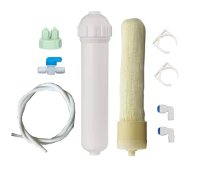 Portable 10 Inch Screw-On Hollow Fiber UF Membrane with Housing and Pump for Outdoor Drinking Water Filtration