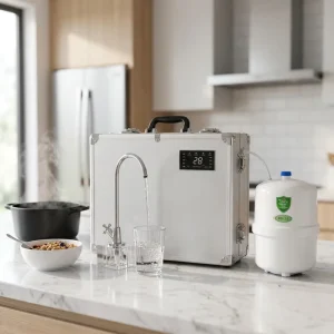 Portable 100G Reverse Osmosis Water Purifier System with Pressure Tank for Home Use