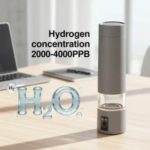 Portable 2000PPB/4000PPB 270mL Capacity Hydrogen-Rich Water Generator Bottle