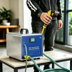 Portable 220V Mini Ozone Generator Air Purifier Water Treatment Machine for Home Use