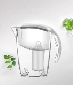 Portable Alkaline Water Filter Pitcher Removes Chlorine Metals & Sediments Ionizer Water Alkaline Plastic Jug