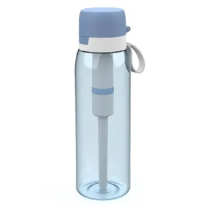 Portable Camping Water Filter Bottle Survival Purifier for Outdoor Hiking