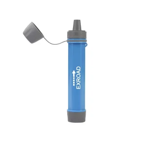 Portable Camping and Climbing Water Filter Straw, BPA-Free, 5000 L Filter Life, Outdoor Survival