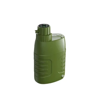 Portable Camping and Hiking Water Purifier with Built-in Compass for Outdoor Survival