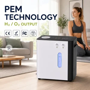 Portable Desktop Hydrogen Generator Proton Exchange Membrane H2 Machine for Spa and Beauty Salon