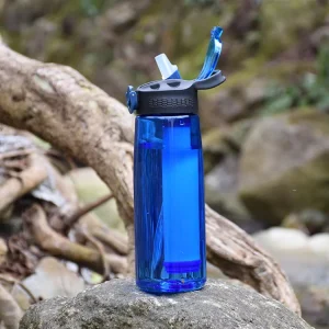Portable Direct Drinking Water Purifier Bottle for Outdoor Sports Camping Hiking