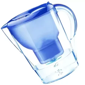 Portable Eco Friendly 2.5L Multi Stage Alkaline Healthy Drinking Water Purifier Pitcher Household Kitchen Water Filter for