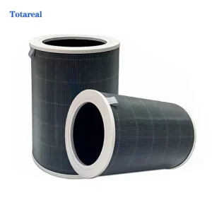 Portable Electric Metal H13 HEPA & Activated Carbon Replacement Filter for 4 Pro Air Purifier