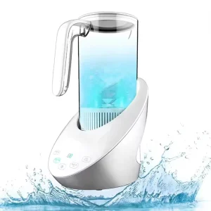 Portable Electrolytic Water Purifier Hydrogen Water Generator Compact 1.6L ABS Housing Household Appliance Gift Ready Water