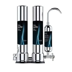 Portable Faucet Countertop Water Filter with Ultrafiltration Membrane for Home and Commercial Use