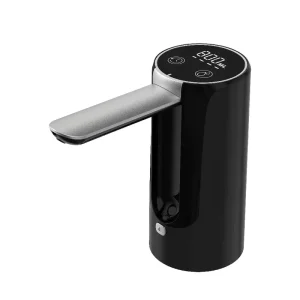 Portable Foldable Plastic Battery-Powered USB Electric Drinking Pump for 5-Gallon Bottles, Outdoor and Hotel Use