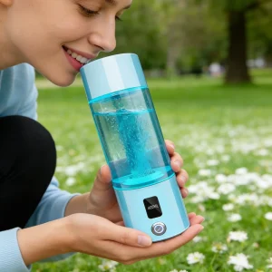 Portable Hydrogen Rich Water Bottle 5000ppb SPE PEM Electrolysis Hydrogen Water Generator Cup
