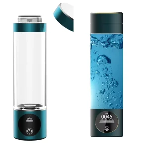 Portable Hydrogen-Rich Water Generator Bottle with OLED Display, BPA-Free