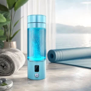 Portable Hydrogen Water Bottle Generator for Home Gym Office Use
