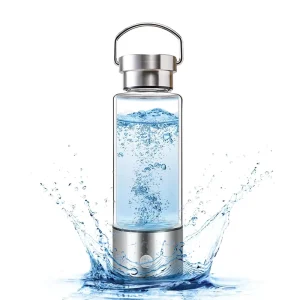 Portable Hydrogen Water Bottle USB Powered Cup Filter Glass Ionizer Generator H2 Rich for Health for Cars and RVs