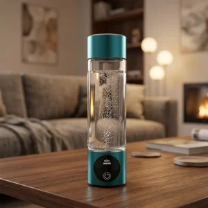 Portable Hydrogen Water Bottle With Fast-Charge USB And High Concentration For Anti-Aging And Detox
