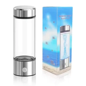 Portable Hydrogen Water Generator Alkaline Maker Rechargeable Water Ionizer Bottle Super Antioxidan Camping Hiking Cup A44F