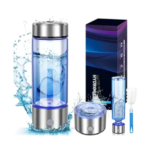 Portable Hydrogen Water Ionizer Machine PEM SPE Technology Generator Hydrogen Glass Hydrogen Custom Water Bottle