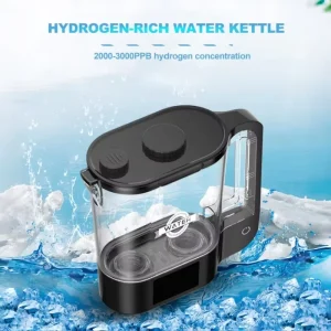 Portable Hydrogen Water Kettle 3000ppb H2O Electrolysis Hydrogen Rich Water Kettle Hydrogen Water Generator