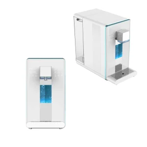 Portable Instant Hot Electrolysis Hydrogen Alkaline Water Dispenser with UV