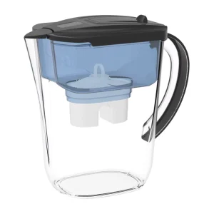 Portable Large Capacity Manual Water Purifier Pot Activated Carbon Liquid Filtration Kettle for Household Car Use Pitcher